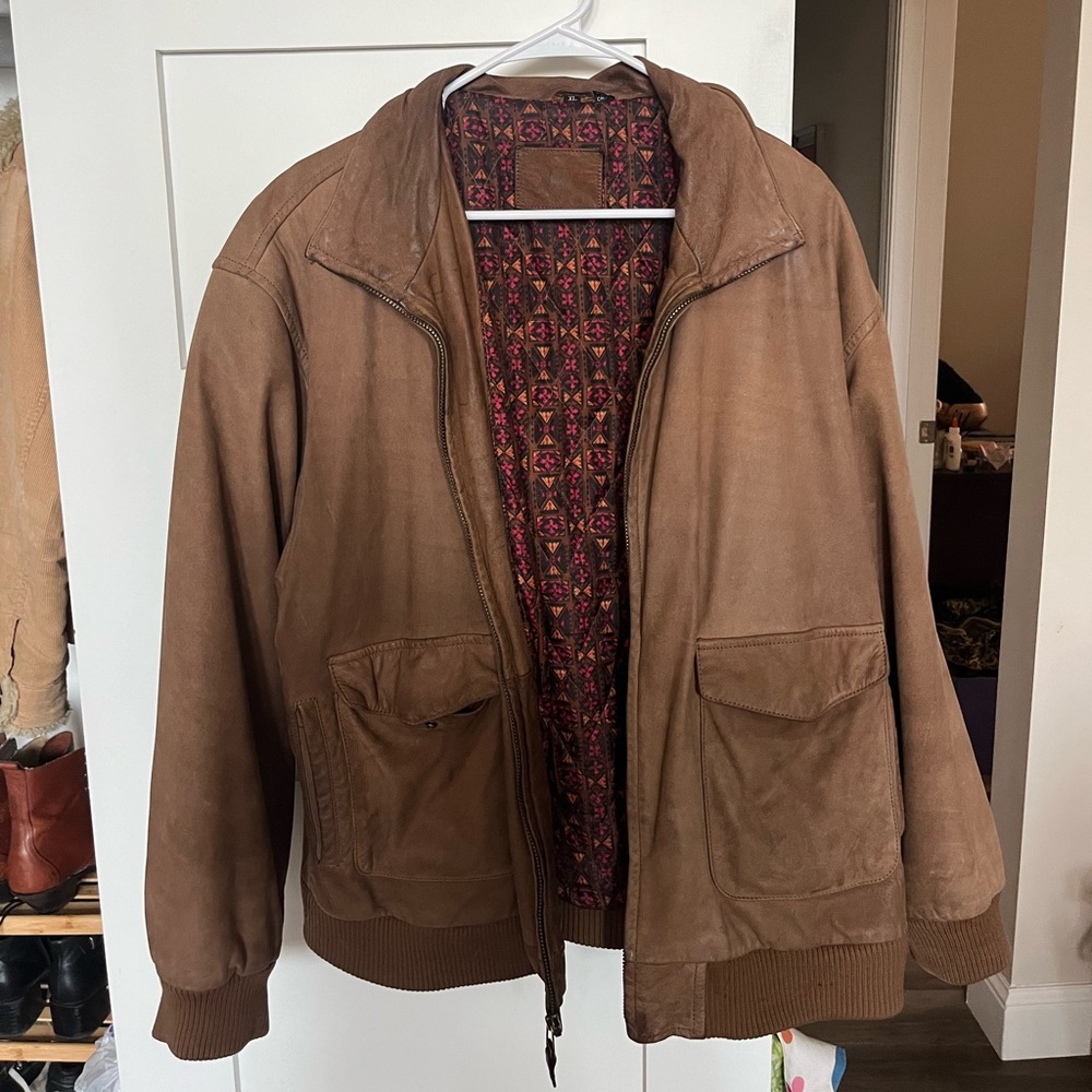 Brown Suede Jacket